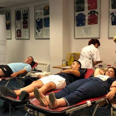 51 de donatori acceptati la a doua donare de sange din 2018 organizata de catre Federatia Romana de Rugby