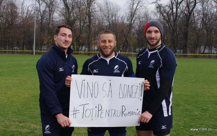 Vineri, 14 decembrie, la Federatia Romana de Rugby are loc ultima campanie de donare de sange din 2018