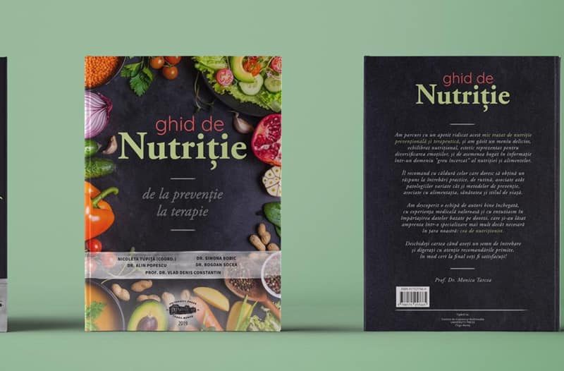 Carte nouă: GHID DE NUTRIȚIE – de la prevenție la terapie